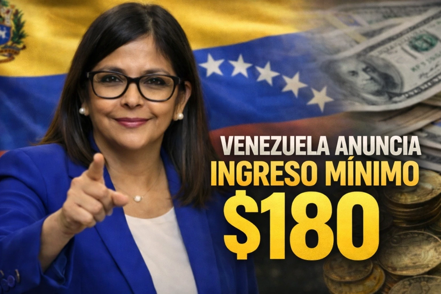 Venezuela anuncia ingreso mínimo de $180 claves de la reforma y lo